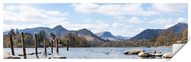 Derwent panoramic View Print by Mike Hughes