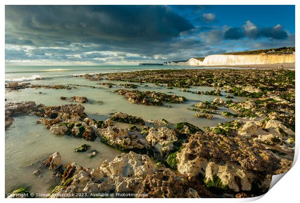 Seven Sisters Print by Slawek Staszczuk