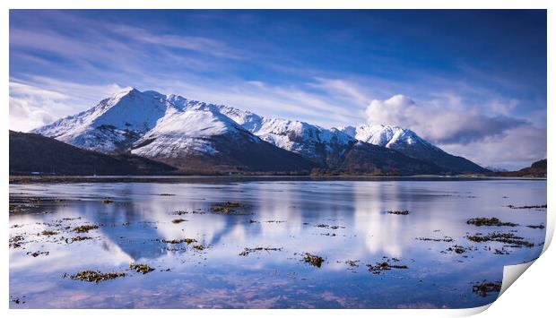 Highlands reflection Print by Lukasz Lukomski