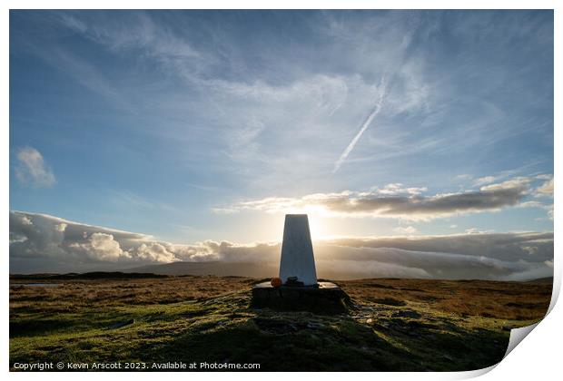 Fan Frynych, Brecon Beacons National Park Print by Kevin Arscott