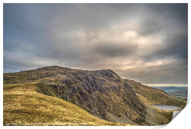 Aran Fawddwy Mountain Print by Kevin Arscott