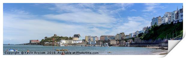 Tenby Harbour Print by Kevin Arscott