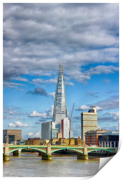 The Shard Print by Keith Rennie