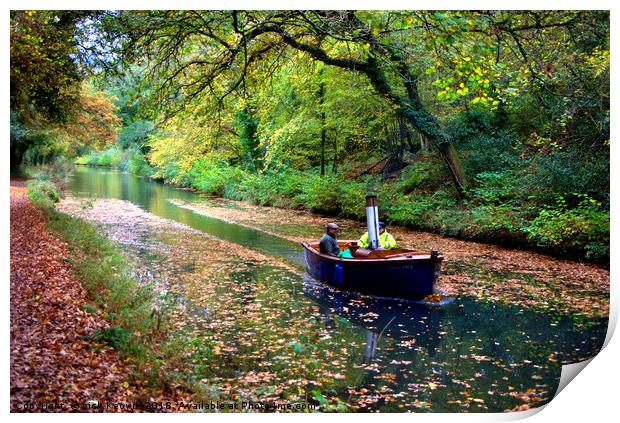 Two men and a boat Print by Nick Keown