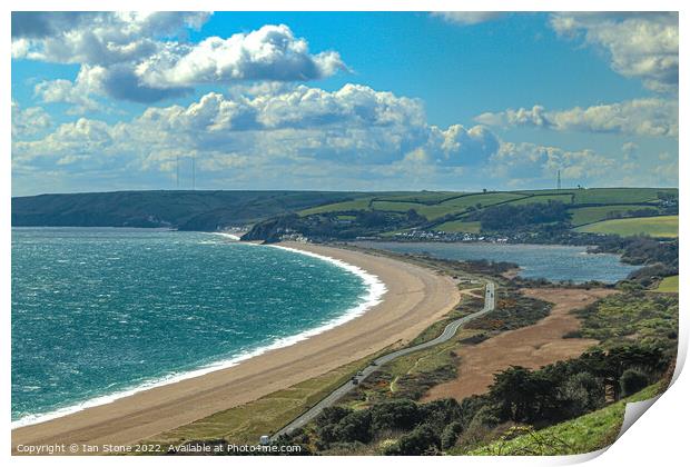 Slapton Sands  Print by Ian Stone