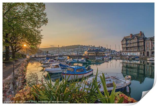 Dartmouth Harbour  Print by Ian Stone