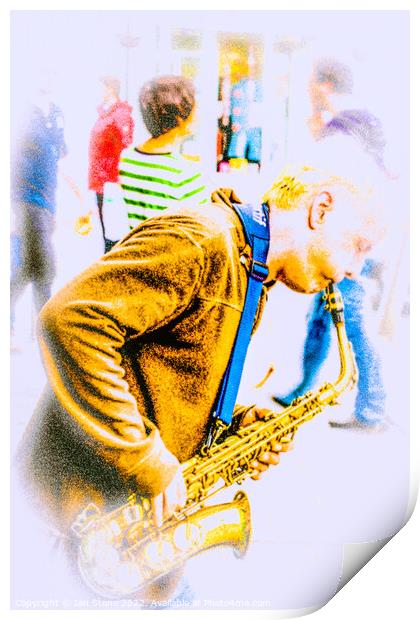 Jazz ! Print by Ian Stone