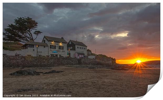 The Pilchard Inn Print by Ian Stone