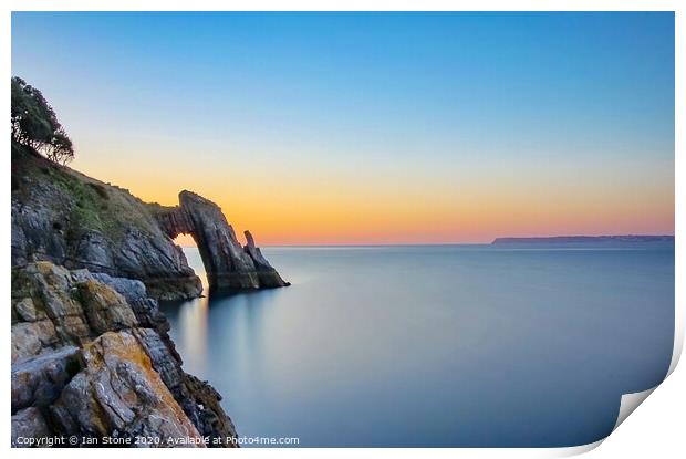 Majestic Torquay Archway Print by Ian Stone