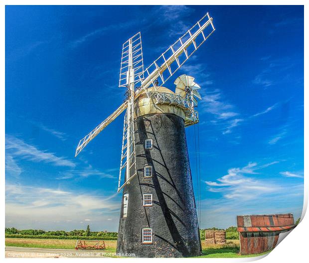 Windmill  Print by Ian Stone