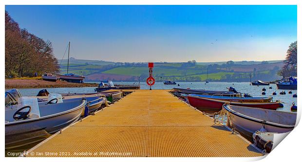 Stoke Gabriel,South Hams  Print by Ian Stone