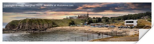 Majestic Tynemouth Sailing Club Panorama Print by Kevin Maughan