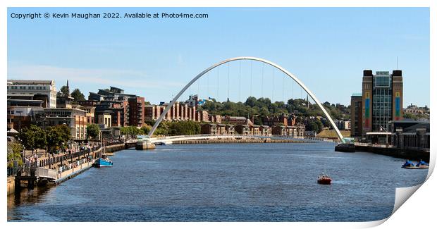 The Millennium Bridge Print by Kevin Maughan