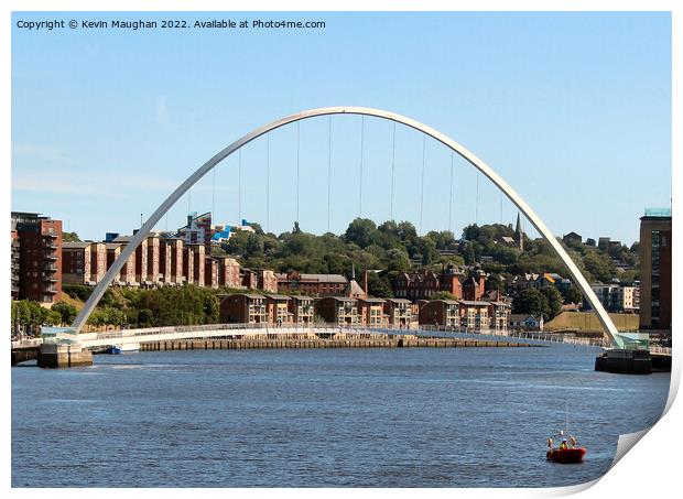 The Blinking Eye of Gateshead Print by Kevin Maughan