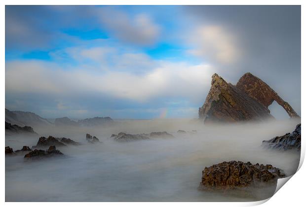 Bow Fiddle Rock Print by Duncan Loraine