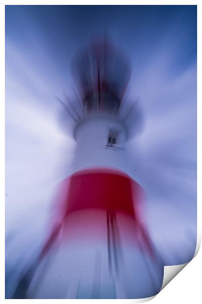 Souter Lighthouse Print by Duncan Loraine