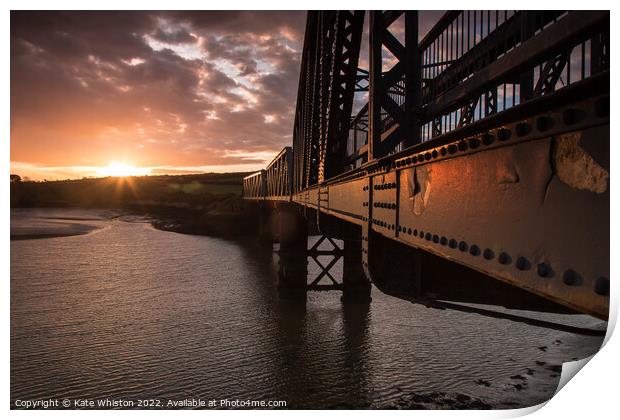 Iron Bridge Print by Kate Whiston