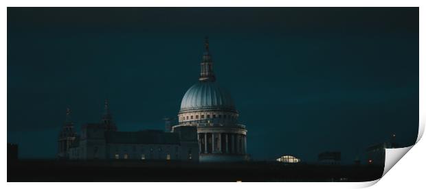 St. Paul's Cathedral Print by Iacopo Navari