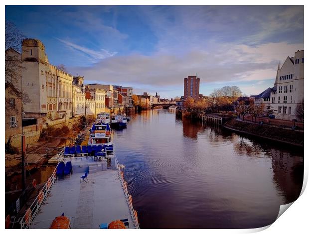 York city centre  Print by Rachael Smith