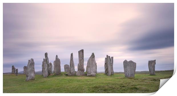 Callanish Standing Stones Print by Robert McCristall