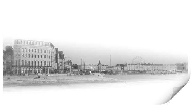 Margate Seafront Print by Robin Lee