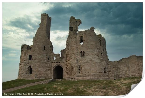 Dunstanburgh Castle Print by Mike Dale