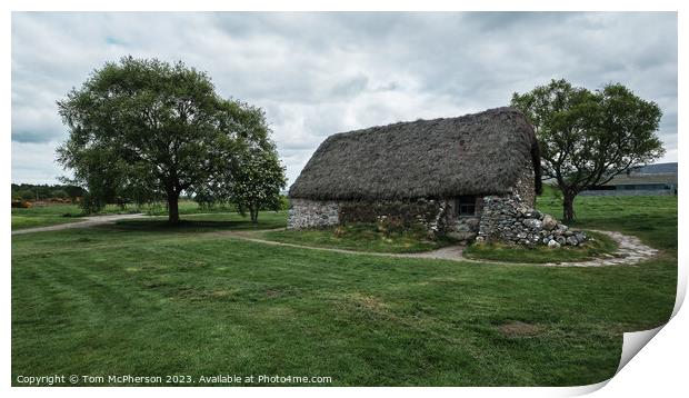 Serene Countryside Landscape at Culloden  Print by Tom McPherson