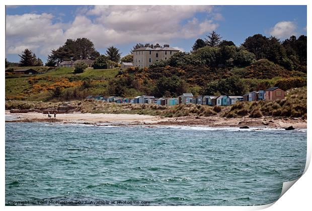 Bonnie Hopeman Beach Print by Tom McPherson