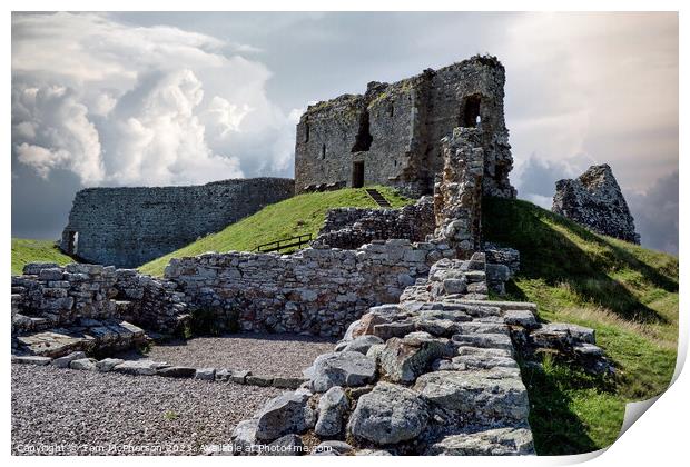 Duffus Castle: A Timeless Sentinel Print by Tom McPherson
