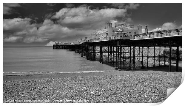 Brighton Pier Print by Tom McPherson
