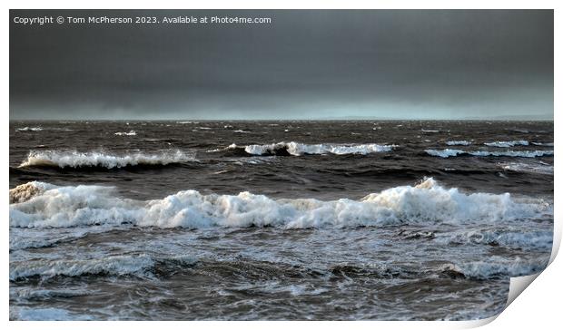 Minimalist Moray Firth Seascape Print by Tom McPherson