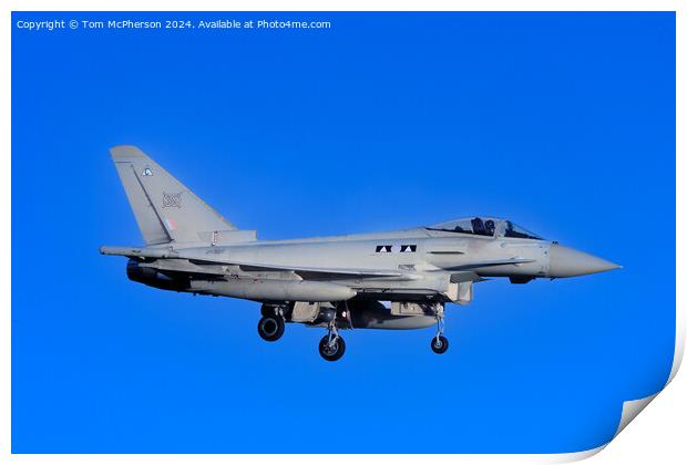 Typhoon FGR.Mk 4 Print by Tom McPherson