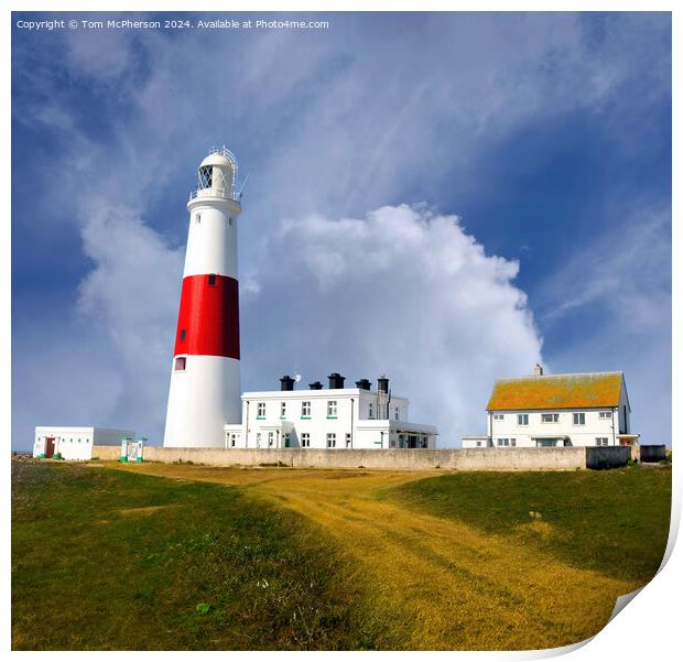 Portland Bill Lighthouse Print by Tom McPherson