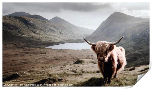 Highland Cow Print by Tom McPherson