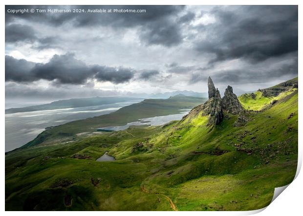The Old Man of Storr Print by Tom McPherson