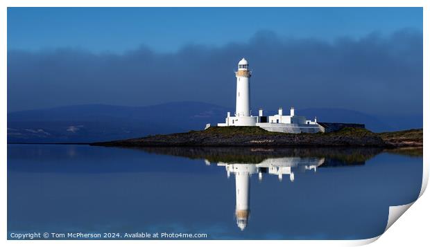 Lismore Lighthouse Reflections Print by Tom McPherson