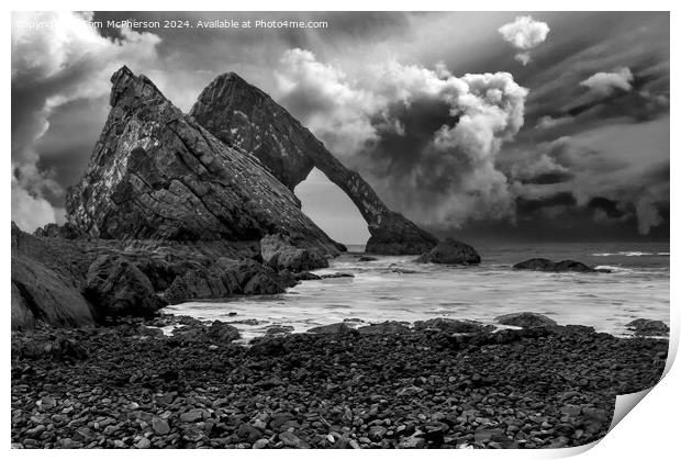 Bow Fiddle Rock Print by Tom McPherson