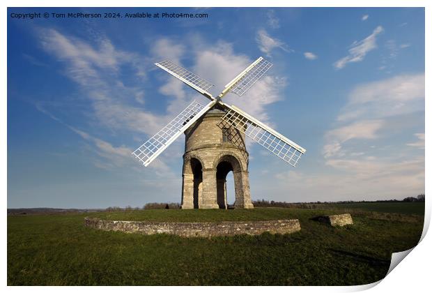 Chesterton Windmill in Warwickshire Print by Tom McPherson