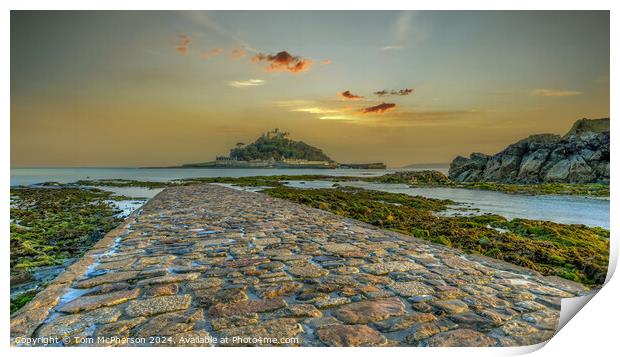 St. Michael’s Mount Print by Tom McPherson