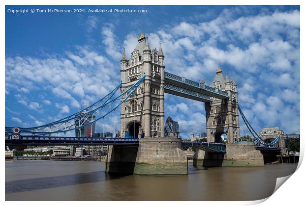 Tower Bridge Print by Tom McPherson