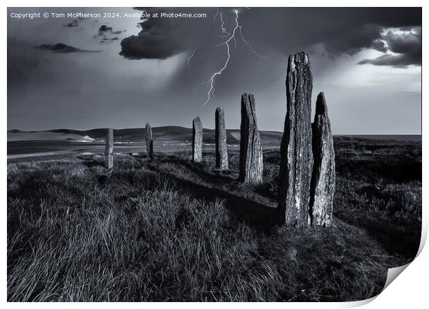 The Ring of Brodgar Print by Tom McPherson