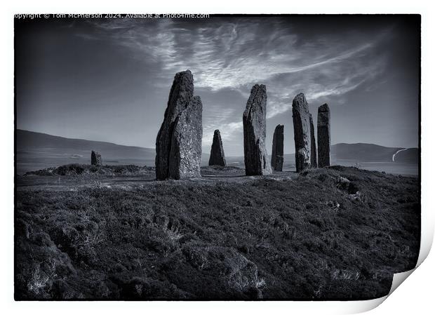 The Ring of Brodgar Print by Tom McPherson