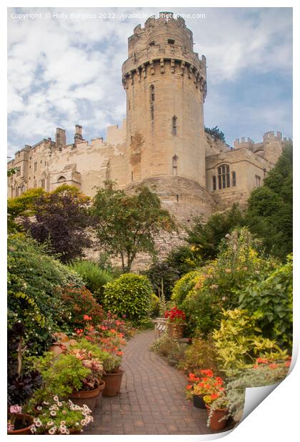 Warwick Castle  Print by Holly Burgess