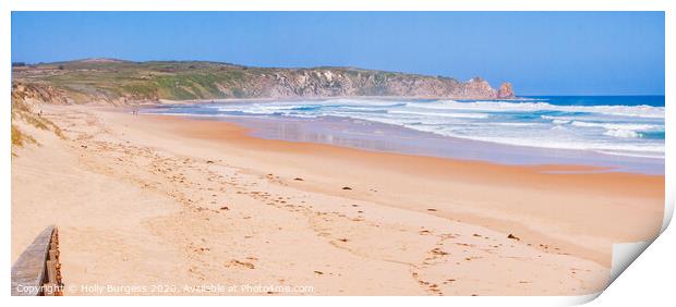 Captivating Phillip Island Panorama Print by Holly Burgess