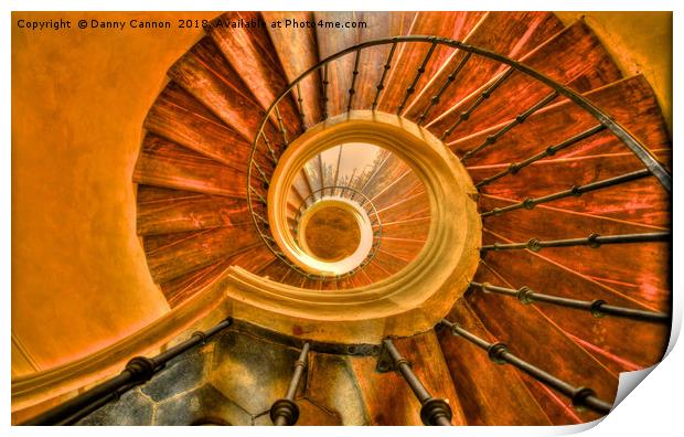 Staircase Print by Danny Cannon