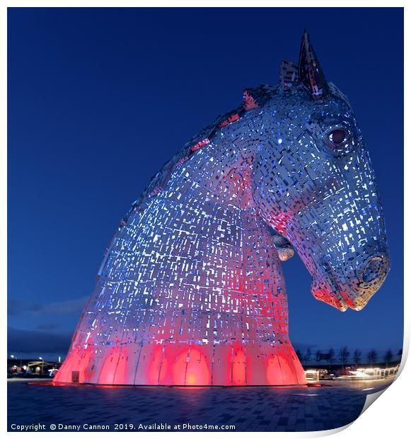 The Kelpies Print by Danny Cannon
