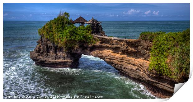 Bali Tanah lot Print by Danny Cannon