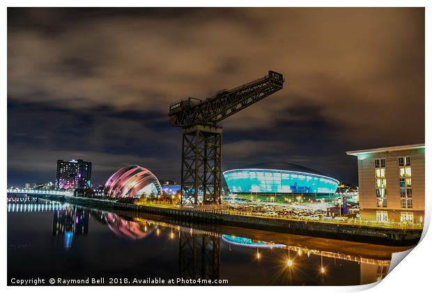 SEC Complex Over the Clyde Print by Raymond Bell