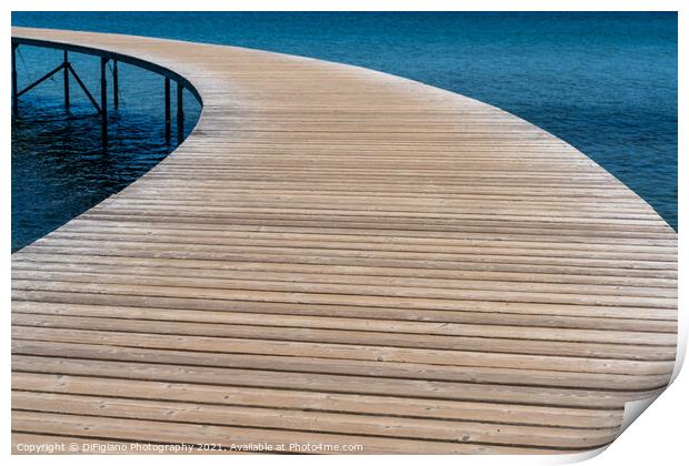The Infinite Bridge Print by DiFigiano Photography