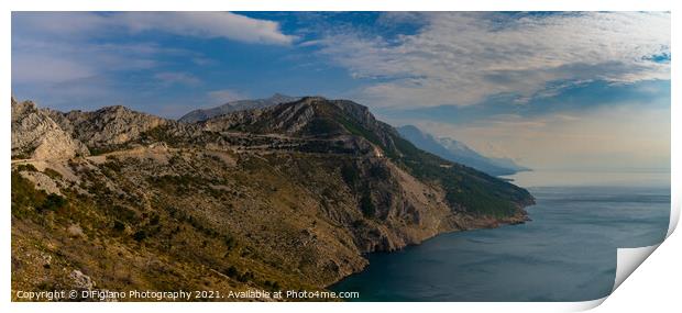 The Adriatic Highway Print by DiFigiano Photography